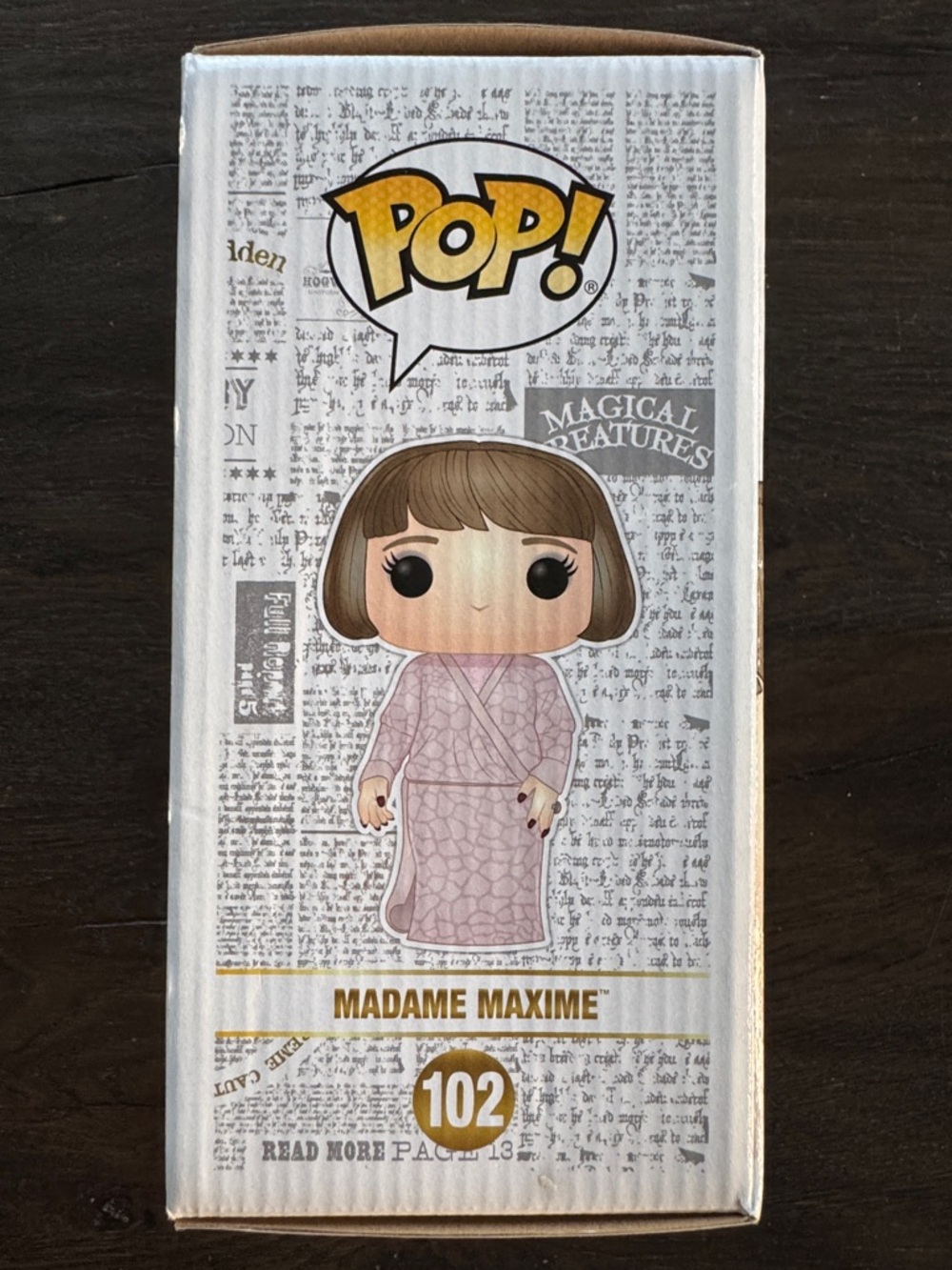 FUNKO POP! 6 inch Harry Potter Madame Maxime #102 NIP - Picture 3 of 4
